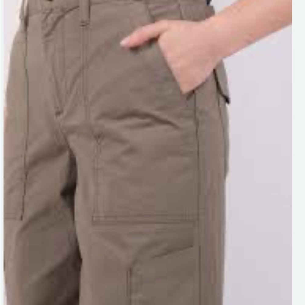 AGOLDE DARIA UTILITY PANT IN DUFFLE - Picture 3 of 5